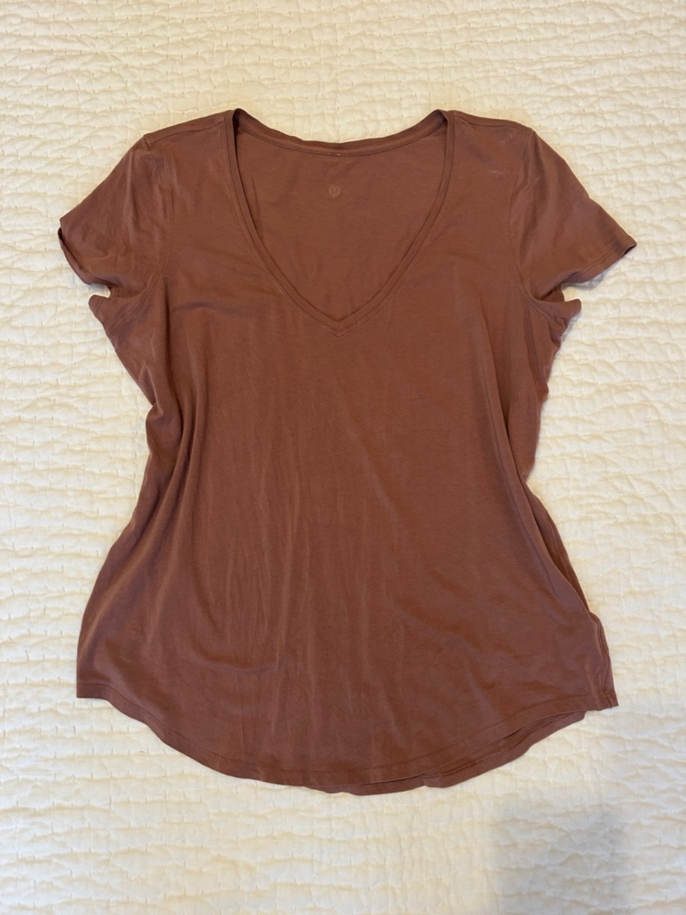 Lululemon love V-Neck Short Sleeve Tee - mauve